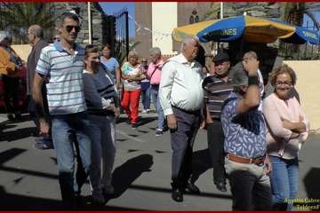 Tara procesiona a La Candelaria por sus calles (Foto TF)